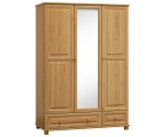 Šatní skříň 3Dč5 šířka 133 olše