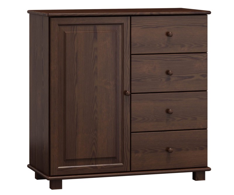 Komoda č48 hloubka 47 ořech