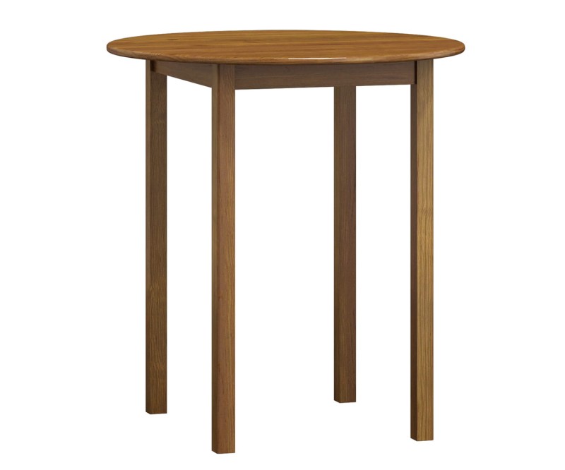 Stůl průměr č3 70 cm dub