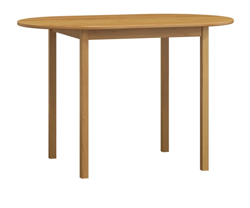 Stůl oválný č4 150x80 cm olše