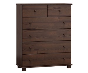 Komoda č10 hloubka 47 ořech