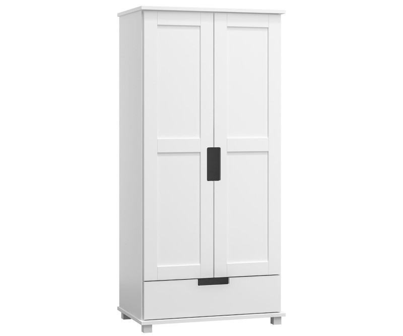 Šatní skříň č7 šířka 90 věšák Modern bílá