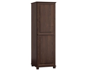 Šatní skříň 1Dč3 police 60 ořech