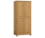 Šatní skříň 2Dč2 šířka 90 věšák olše