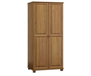 Šatní skříň 2Dč2 šířka 90 věšák/police dub