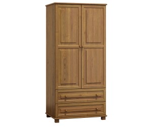 Šatní skříň 2Dč4 šířka 80 věšák dub