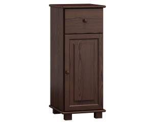 Komoda č33 hloubka 47 dveře ořech