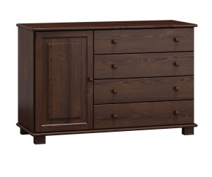 Komoda č34 hloubka 47 ořech