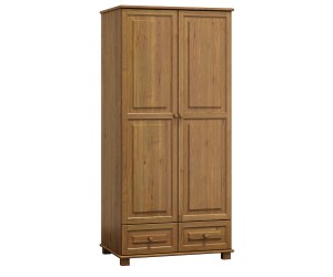 Šatní skříň 2Dč5 šířka 80 věšák dub