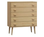 Komoda č1 šířka 100 cm 5š Venuci borovice