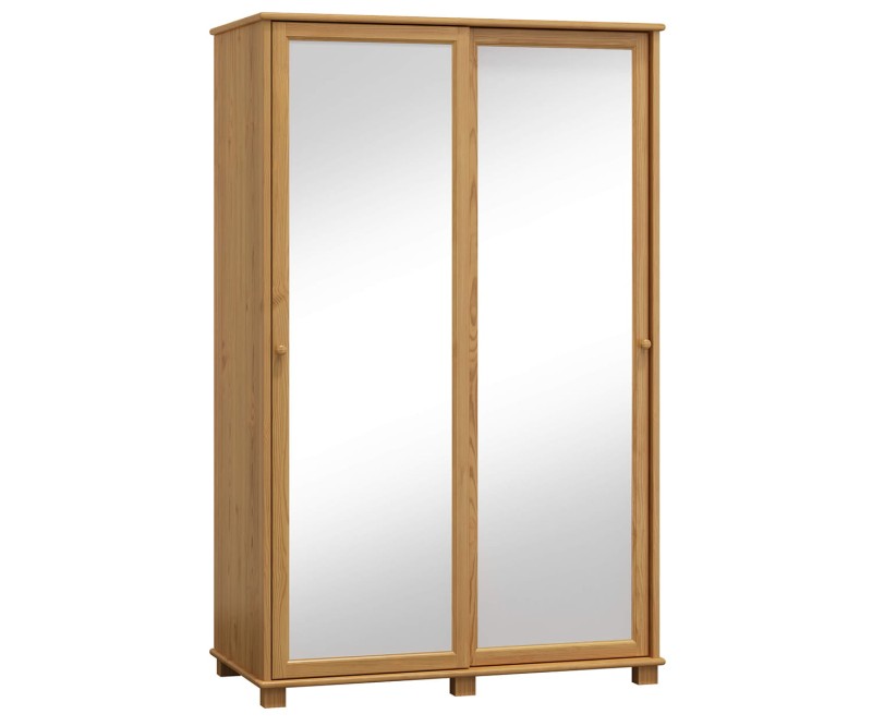 Šatní skříň 2Dč7 šířka 133 věšák/police olše