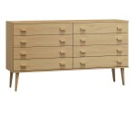 Komoda č2 šířka 140 cm 4š Venuci borovice