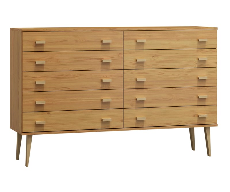 Komoda č2 šířka 160 cm 5š Venuci olše