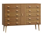 Komoda č4 šířka 120 cm 5š Venuci dub