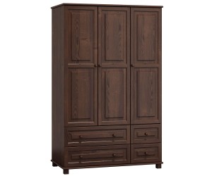 Šatní skříň 3Dč3 šířka 133 ořech