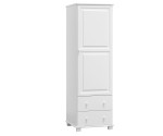 Šatní skříň 1Dč4 věšák bílá