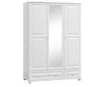 Šatní skříň 3Dč5 šířka 120 bílá