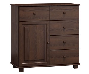 Komoda č47 hloubka 47 ořech