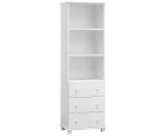 Knihovnička č4 bílá