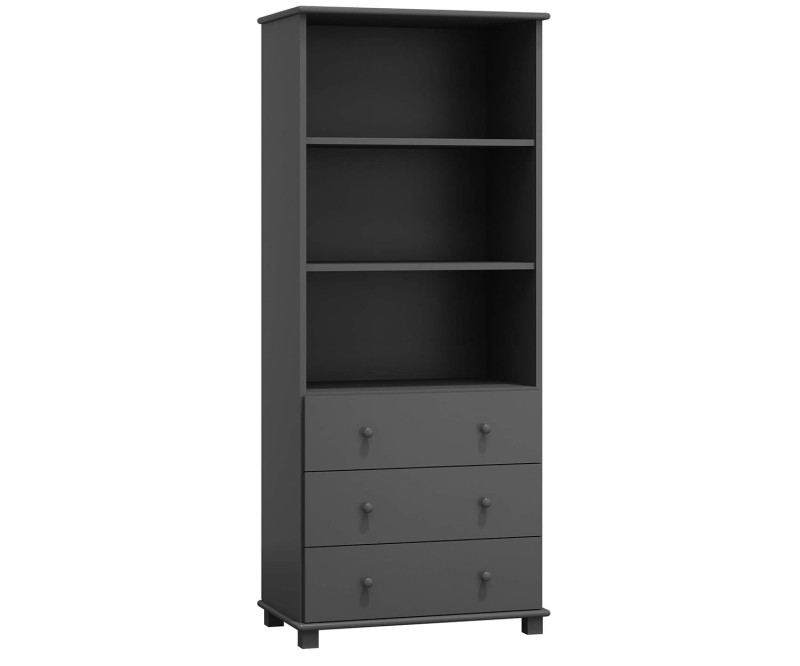 Knihovnička č8 šedá