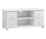 TV stolek borovice č3 šířka 118 bílý