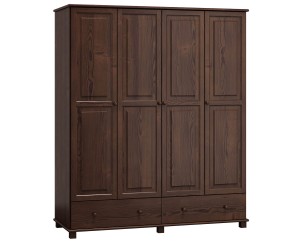 Šatní skříň 4Dč5 šířka 180 ořech