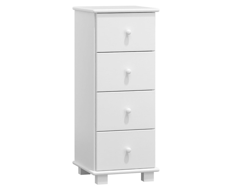 Komoda č33 hloubka 42 šuplíky bílá