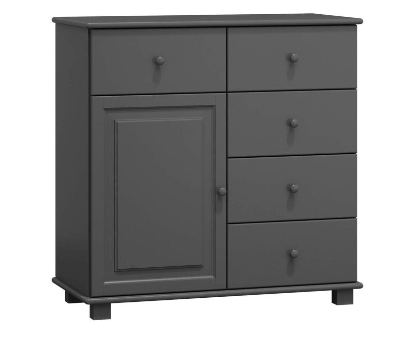 Komoda č47 hloubka 47 šedá