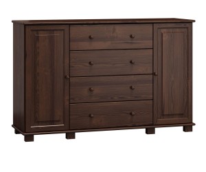 Komoda č58 hloubka 42 ořech