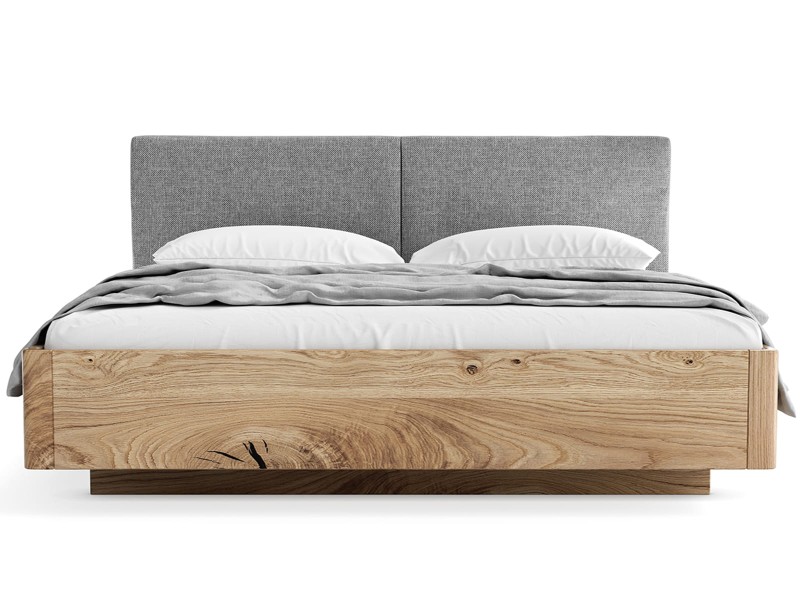 Dubová postel 140x200 cm Monza