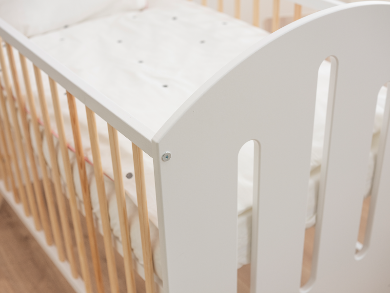 Dětské postýlky 60x120 BABY DREAM bílý/borovice