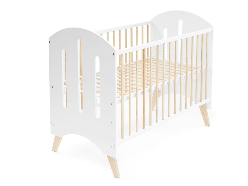 Dětské postýlky 60x120 BABY DREAM bílý/borovice