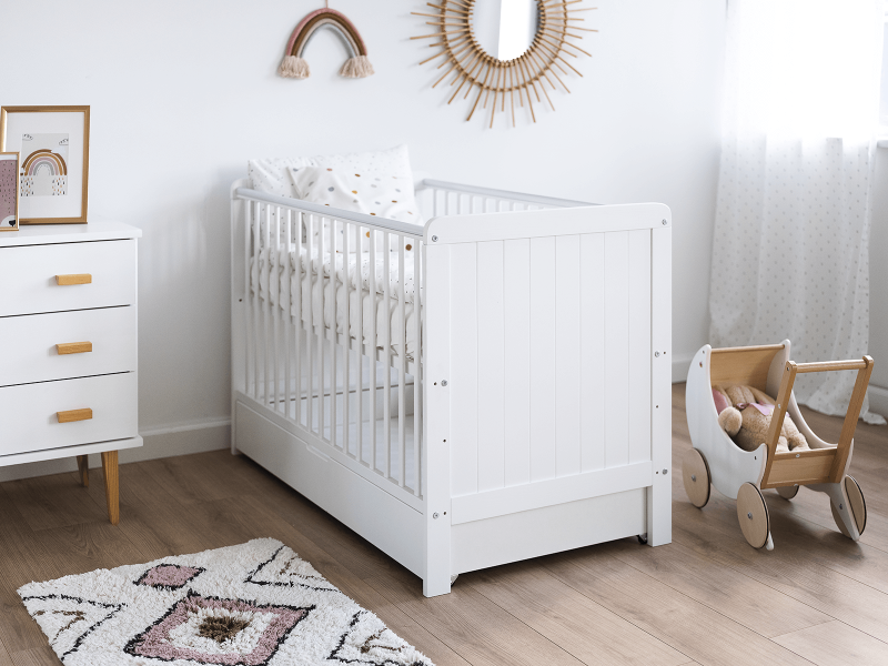 Dětské postýlky 60x120 BABY MAGIC bílý