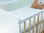 Dětské postýlky 60x120 BABY HAPPY bílý/borovice