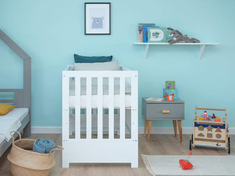 Dětské postýlky 60x120 BABY SLEEP bílý