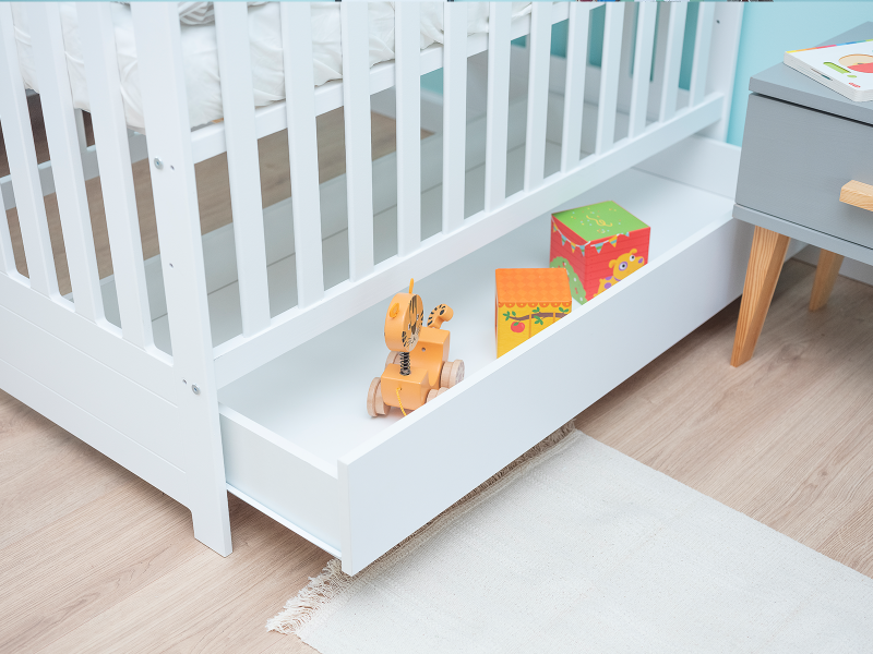 Dětské postýlky 60x120 BABY SLEEP bílý