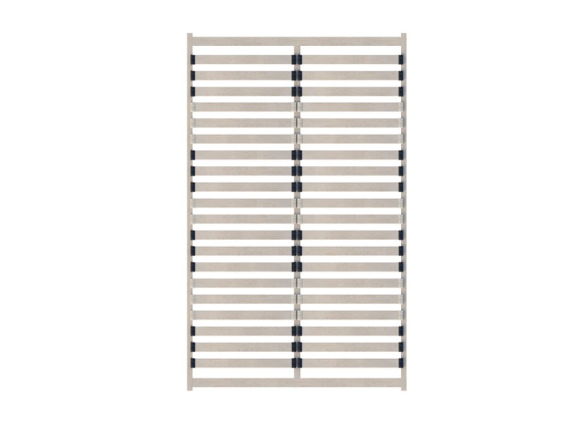 Rošt 120x200 v rámu s 20 pružinovými lamelami