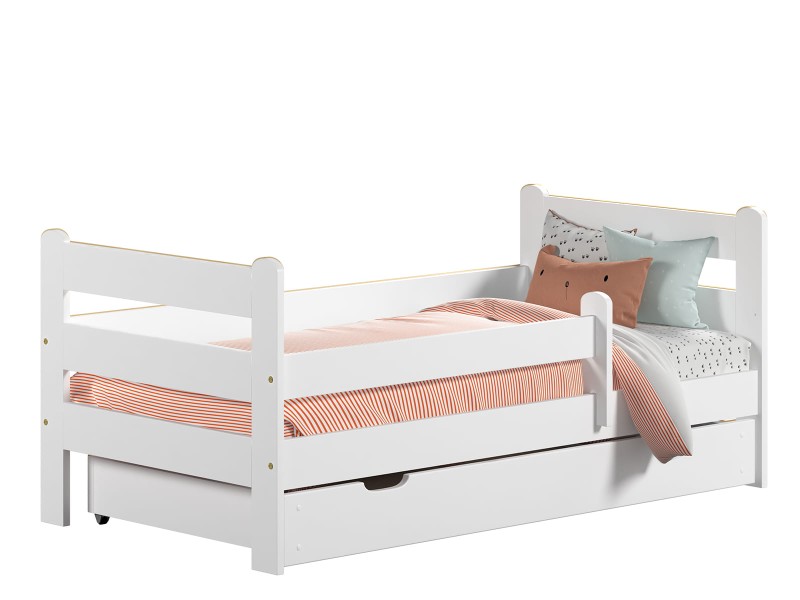 Dětská postel 160x80 KACPER bílý
