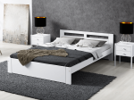 Postel 160x200 DMD6 bílá s roštem