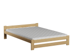 Postel z masivu VitBed 120x200cm Ran borovice s roštem + Matrace Niobé 120x200