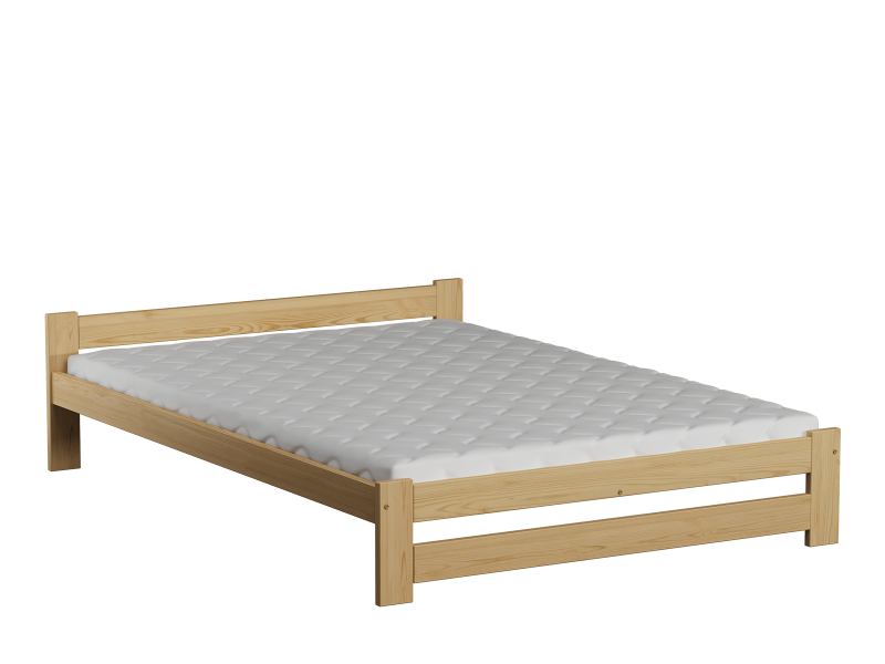 Postel z masivu VitBed 120x200cm Ran borovice s roštem + Matrace Niobé 120x200