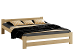Postel z masivu VitBed 120x200cm Ran není lakovaná s roštem