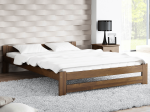 Postel z masivu VitBed 140x200cm Ran ořech s roštem