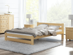 Postel z masivu VitBed 140x200cm Eureka borovice s roštem + Matrace Niobé 140x200