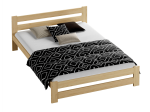 Postel z masivu VitBed 140x200cm Eureka borovice s roštem + Matrace Niobé 140x200