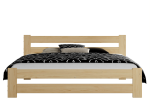 Postel z masivu VitBed 160x200cm Eureka není lakovaná s roštem