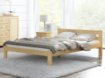 Postel z masivu VitBed  160x200 Akio borovice s roštem + Matrace Heka 160x200