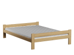 Postel z masivu VitBed 120x200 Fumi borovice s roštem + Matrace Kassandra 120x200