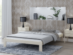 Postel z masivu VitBed 160x200 Anzu bílá borovice s roštem