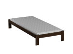 Postel z masivu VitBed 90x200 Anzu ořech s roštem + Matrace Karatos 90x200
